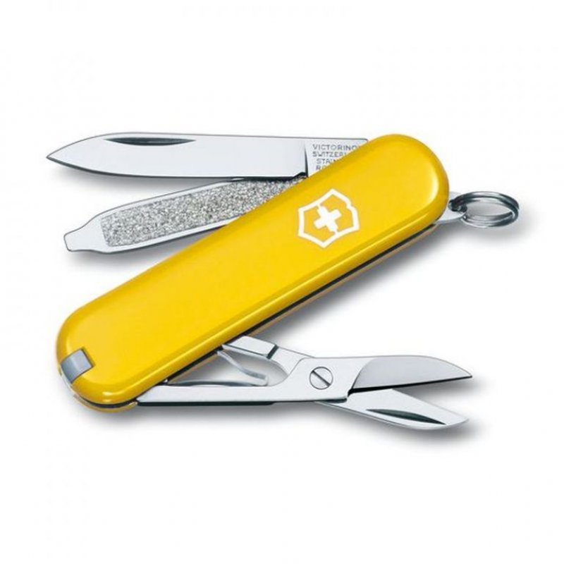 Švýcarský nůž Classic SD - žlutý