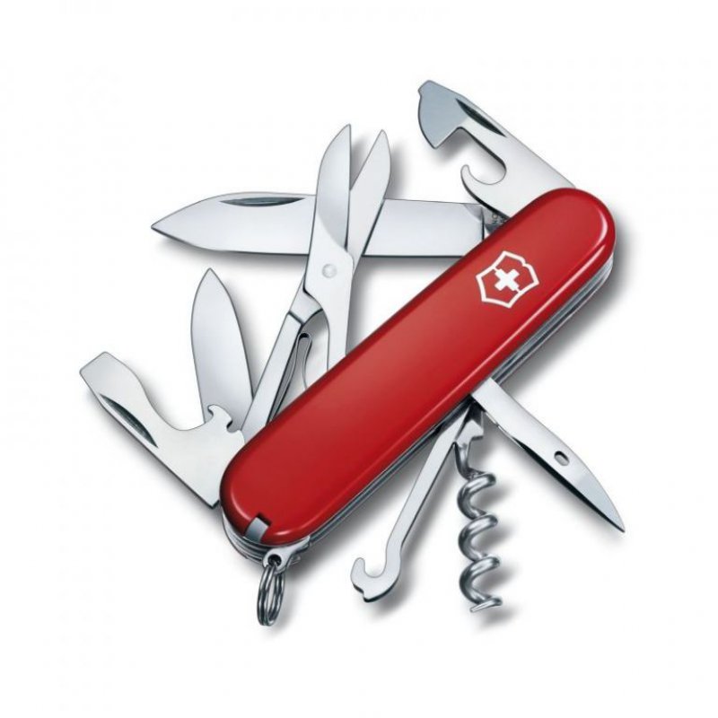 Švýcarský nůž Climber - červená